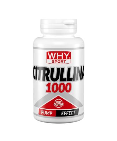 WHY SPORT CITRULLINA 1000 - Food supplement based on citrulline malate - 90 tablets