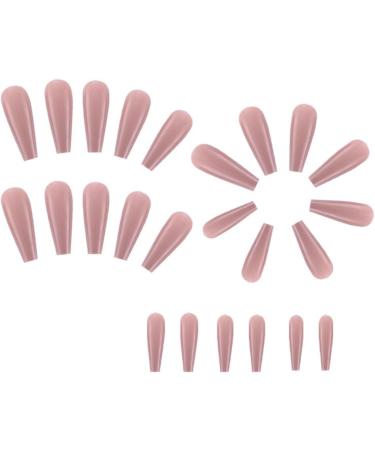 48 Pieces Long Coffin Bellarine Tapered Full Coverage Glossy False Nails Fake Arcylic Press on Nails Hand Manicure for Women and Girls - Buy Online on GoSupps.com