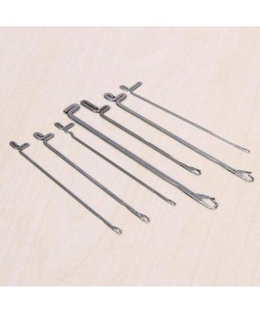 7 Pieces Mixed Knitting Tools Latch Needles Crochet Hooks Beard Hooks Needles Hand Craft Tools Accessory Supplies