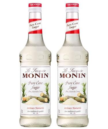 Monin Pure Cane Syrup 700ml Pack of 2