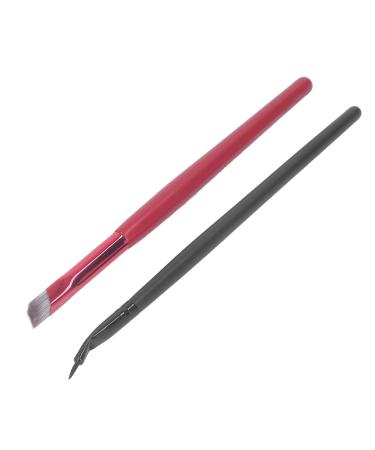 Buy Ergonomic Bent Brush - Ultra Fine Makeup Define Brow Brush for Artists | Portable & Perfect for Powder Rooms - Buy Online on GoSupps.com
