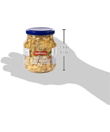 Regina Molisana Baby Clams Glass Jar 270 Grams - Buy Online on GoSupps.com