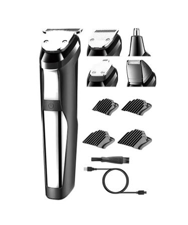Hair Cutting Tool Electric Hair Trimmer for Men All in One Hair Trimmer Waterproof Eyebrow Body Nose Ear Beard