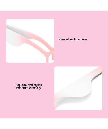 Buy Premium Stainless Steel Eyelash Tweezers - Durable Rust-Free Easy to Use - Color Gradient Orange - Buy Online on GoSupps.com