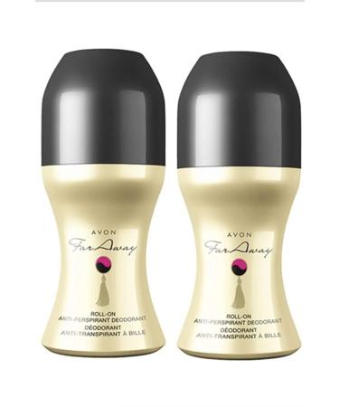 Avon Far Away Roll-On Anti-Perspirant Deodorant - Pack of 2 (Bonus Size) - Buy Online on GoSupps.com