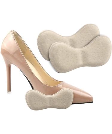 Premium Apricot Heel Inserts - GEL Thick Anti-Wear Foot Protectors for Spurs & Blister Prevention - Comfortable Adult Support - Buy Online on GoSupps.com