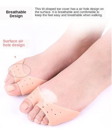 DEAVER Silicone Toe Covers - 4 Pairs For High Heels & Foot Care Protection - Buy Online on GoSupps.com