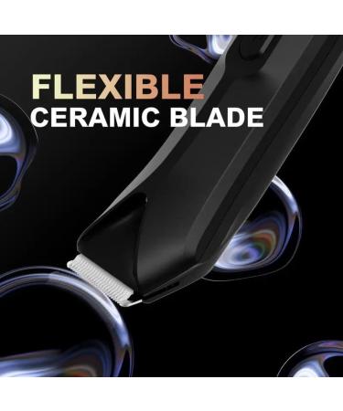 Shop Electric Groin Hair Trimmer - Waterproof Rechargeable & Safe Ceramic Heads for Men - Buy Online on GoSupps.com