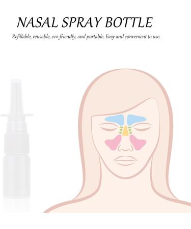 Healeved 10ML Nasals Spray Bottle - Set of 20 Refillable Mist Sprayers Versatile Travel Spray Bottle With Cover for Water Oils Skin Care Fine Mist Sprayers - Small Spray Bottle - Buy Online on GoSupps.com