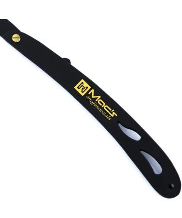 B&G Professional Straight Edge Shaving Razor with Premium Derby Blades | Easy Replacement Mechanism | 100% Stainless Steel | Macs-049BGP1 - Buy Online on GoSupps.com