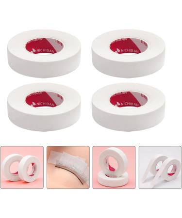 Beavorty 6Rolls eyelash tape lash tech accessories Women Lashes Tape adhesive lash tapes Under Eye tape Adhesive Fabric lash Tap eye beauty tools Polyolefin film Eye patch white sensitive 5x1.2cm White - Buy Online on GoSupps.com