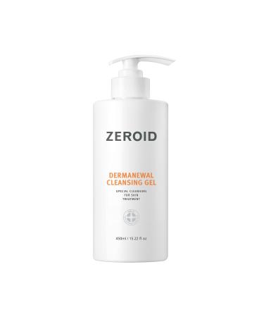 ZEROID Dermanewal Cleansing Gel 450ml Special Cleansing for Skin Treatment