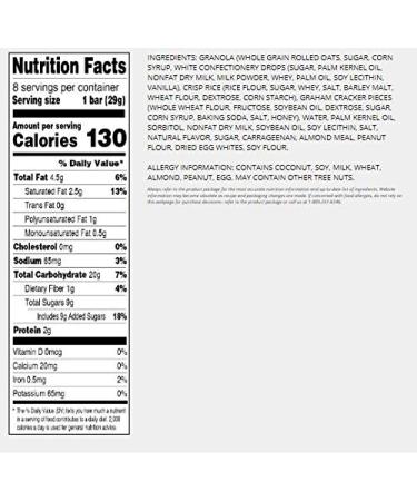 Sunbelt Bakery Meringue Chewy Granola Bars Lemon - 4 Count - Buy Online on GoSupps.com
