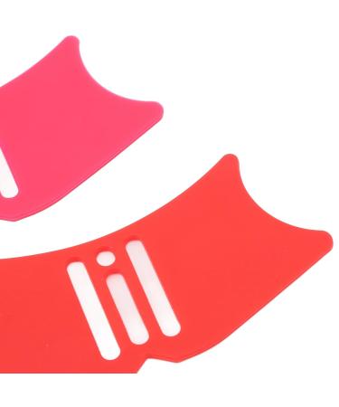 Shop Nose Shadow Template - Silicone Contour Tool & Makeup Set for Perfect Contours (Rose Red & Red - Buy Online on GoSupps.com