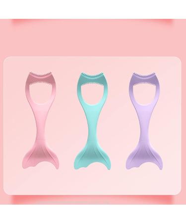 Silicone Winged Stencil Mascara Eyes for Mermaid Reusable Washable And Detachable Eyelash Mascara for Eyelash Mascara Eye Liquid Liner (Green) - Buy Online on GoSupps.com