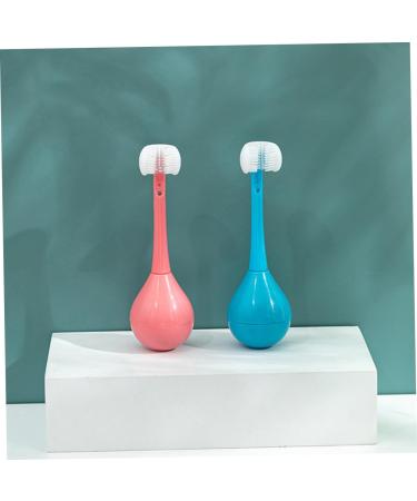 Mobestech 2-St Tumbler Toothbrush for Kids | U-Toothbrush Silicone | International Shipping Available - Buy Online on GoSupps.com