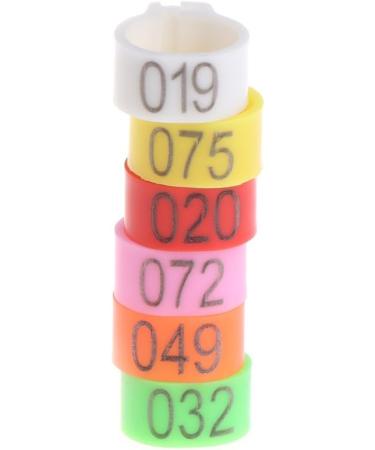 Yanhonin 100pcs 10mm Pigeon Training Bird Bands - Red Identify Rings for International Shipping - Buy Online on GoSupps.com
