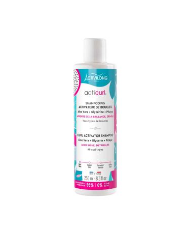 Activilong Acticurl Hydra Shampoo Curl Activator Pitaya Glycerin Aloe Vera 250 ml