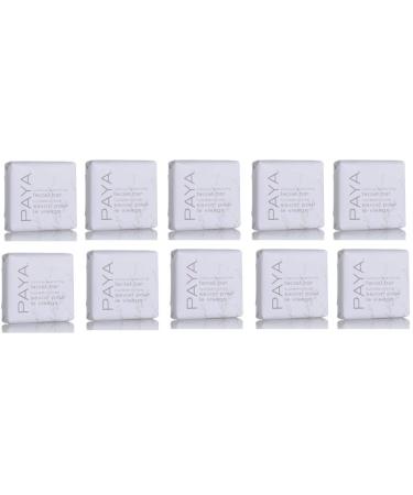 PAYA Organics Facial Bar Soap 1 Ounce - Set of 10