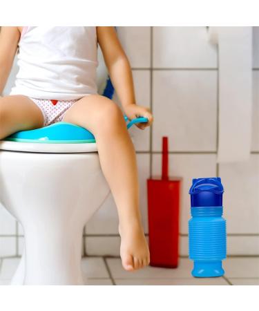 CUNQN Emergency Toilet Shrinkable Urinal 750ml - Portable Pee Bottle for Outdoor Activities and Travel - Buy Online on GoSupps.com