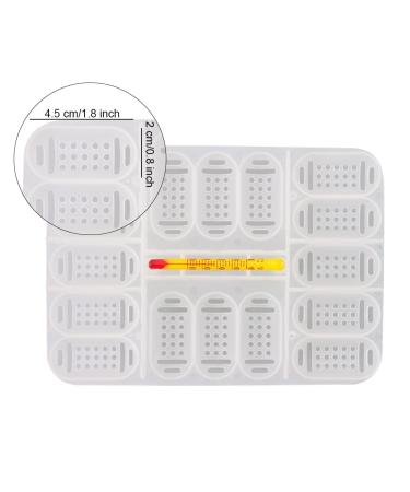 Snake Gecko Lizard Reptile Egg Incubator Tray with Thermometer | 16 Grids | Ideal for Snake, Lizard, Frog, Turtle | Incubation Box - Buy Online on GoSupps.com