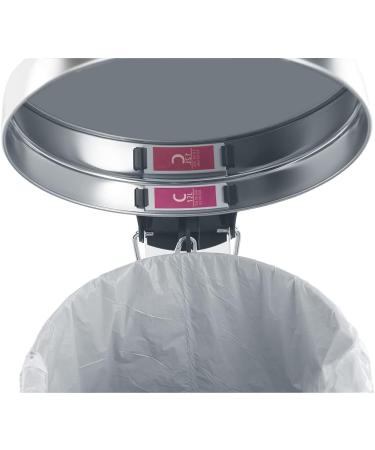 Brabantia Perfectfit Garbage Bags - Extra Strong Donor Pack (Code C - 10L/12L) | 40 White Bags with Train Tape - Buy Online on GoSupps.com