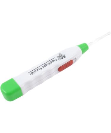 LED Health Flashlight Earpick Earwax Remover Ear Cleaner - White Green | Qtqgoitem Model 719 - Buy Online on GoSupps.com