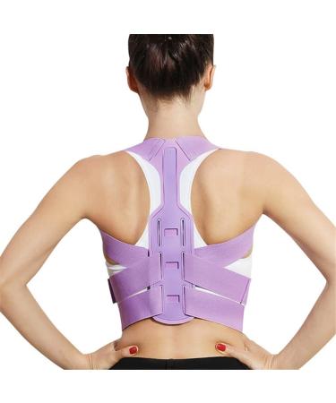 DFHBFG Brace Support Belt Adjustable Back Posture Corrector Back Shoulder Lumbar Posture Correction Corset for Posture(D L Code) L code D