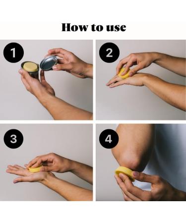 4peoplewhocare Hand Cream 30g - Vegan Organic - Solid Cream for Dry Hands - Shea Butter Candelilla Wax Olive Oil - Natural Cosmetics (Box) - Buy Online on GoSupps.com