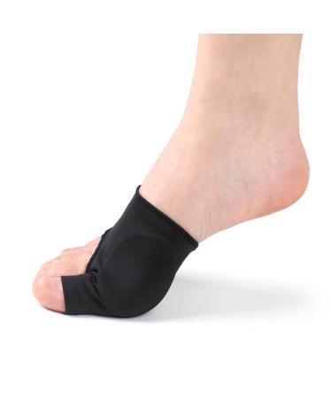 Bale Toe Stocking | Large Toe Separator | Soft Breathable & Skin-Friendly | Outdoor Use (S: 35-39 M) - Black - Buy Online on GoSupps.com