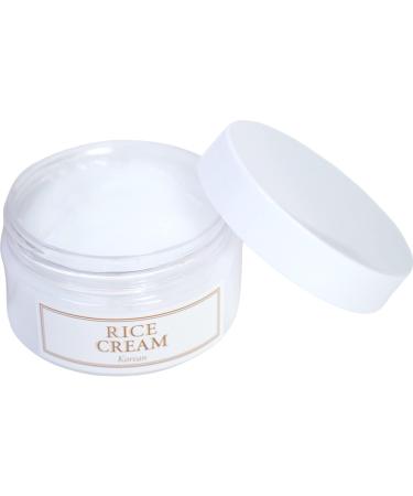 Korean Rice Cream 3.52 oz - Revitalize Skin with Ceramide & Rice Bran Essence | Glowing Moisturized Even Skin Tone | Premium Korean Skincare - Buy Online on GoSupps.com
