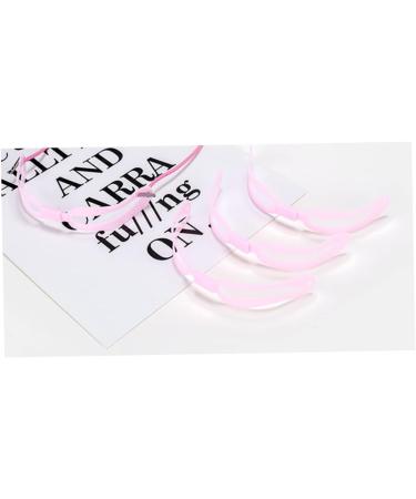 FRCOLOR 5sets Reusable Eyebrow Card Handheld Eyebrow Grooming Template For Women Girls Easy To Use Create Natural Thick Eyebrows Pink - Buy Online on GoSupps.com