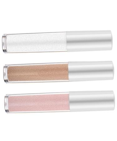 DOITOOL 3pcs Polarized Monochrome Eyeshadow Eye Makeup Make up Kit Cosmetics Tools Miss Pearlescent Shimmer