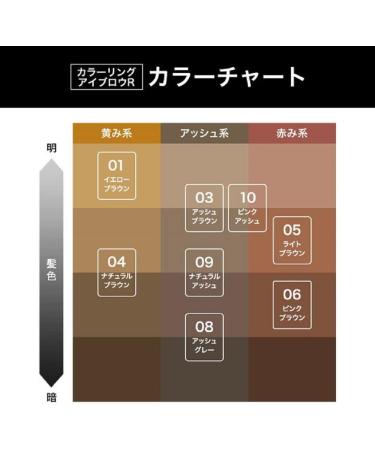 ISEHAN Heavy Rotation Coloring Eyebrow R 09 Natural Ash - Long-lasting and Natural Looking Brow Color - Buy Online on GoSupps.com