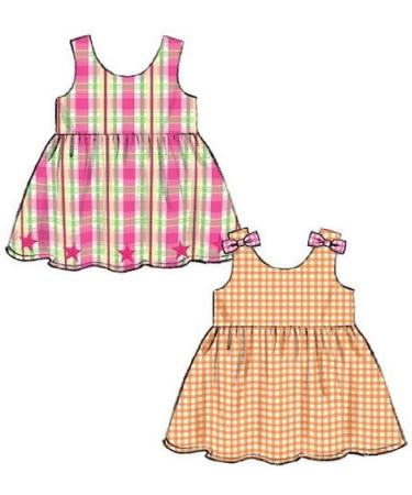 McCall Pattern Company M6944 Toddlers' Top Dresses Rompers Panties Size CAA - All Sizes in One Envelope - Buy Online on GoSupps.com