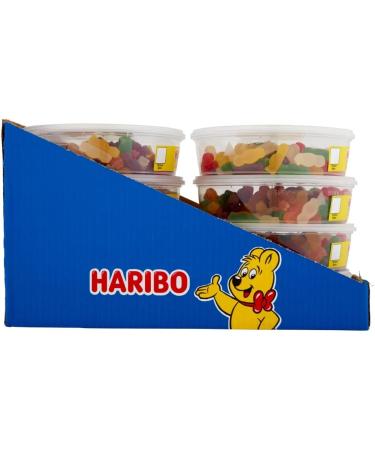 HARIBO Jelly Babies 8 x 100 Pieces (510 g) Sweets Tub - Buy Online on GoSupps.com
