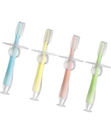 Healeeved 8 STK Infant Silicone Toothbrush Set | Baby Training Toothbrush & Bite Ring | Toddler Oral Care Essentials - Buy Online on GoSupps.com