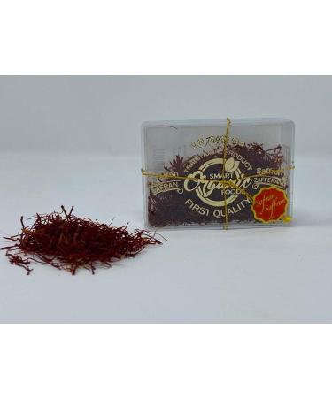 Premium Grade A+++ Pure Spanish Saffron 1g | Safran Azfran Kesar | Certified & Lab Tested | Alcohol & Animal Matter Free - Buy Online on GoSupps.com
