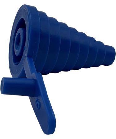 Buy 10ml Oral Syringe with Blue Adapter - Calibrated in tsp & ml - Pack of 2 | International Shipping Available - Buy Online on GoSupps.com