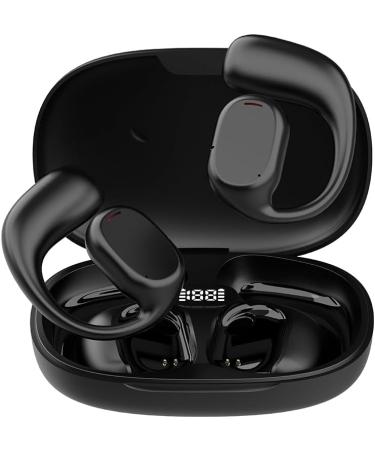 Wireless Earbuds with Ear Hook HiFi Stereo Sound Noise Reduction Long Battery Life Free Calls - Black - Buy Online on GoSupps.com
