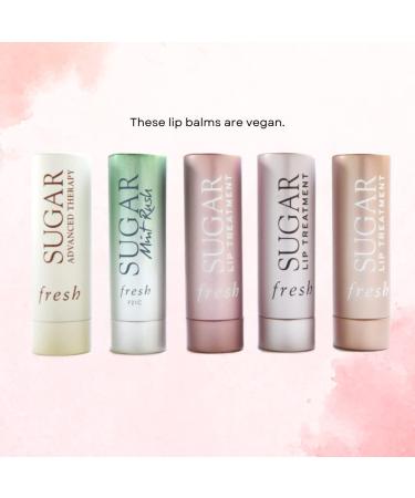 FRESH Sugar Collection Lip Care Set: Mint Rush Freshening Lip Treatment, Advanced Therapy Lip Balm, Sugar Lip Balms in Rose, Honey & Petal - Buy Online on GoSupps.com
