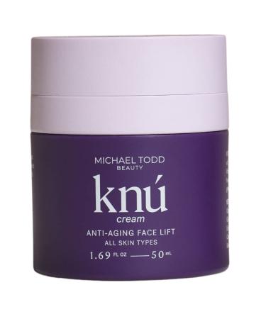 MICHAEL TODD Beauty KNU Cream Face Lifting Brightening & Tightening Cream For Moisturizing & Rejuvenating With Bakuchiol Peptides & Snail Secretion For All Skin Types 1.68 fl oz/50 mL