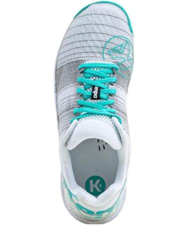 Kempa Unisex Attack One Women Contender Handball Shoes 38 EU - Multicolor White Turquoise | International Shipping Available - Buy Online on GoSupps.com