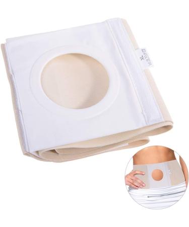 Ostomy Hernia Belt - Elastic Abdominal Binder for Colostomy Bag & Hernia Pain Relief | Incisional Epigastric Ventral & Inguinal Support (L - Buy Online on GoSupps.com