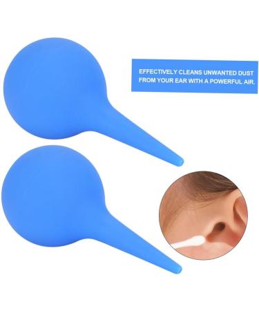 Ear Cleaning Kit - 2pcs 75ml Ball Cleaner, Air Blower Pump & Vacuum Tool for Safe Ear Wax Removal - Buy Online on GoSupps.com