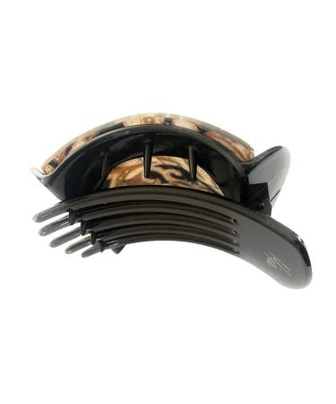 Mia Super Clamp Jaw Hair Clip Barrette - Large Floral Print for Women, Teens, Students | Strong Accessory for Updos & French Twists - Buy Online on GoSupps.com