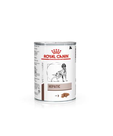Royal Canin Veterinary Hepatic Mousse | 12 x 420 g | Complete dietetic food for adult dogs | May help support liver function in cases of liver failure