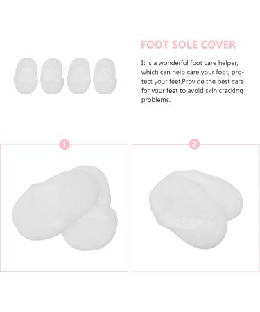 2 Pairs Moisturizing Gel Socks Foot Masks Care Socks Women Dry Cracked Feet Socks for Men Women 19x8.7cm - Buy Online on GoSupps.com