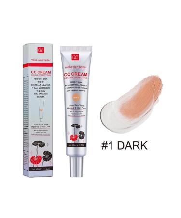 Cica CC Cream with Concealer-Hydrating Anti-Aging Natural Cover for SensitiveSkin-SPF 25 Lightweight Long-LastingMakeup-1.5FIOz #2 LIGHT 1.5 Fl Oz (Pack of 1) - Buy Online on GoSupps.com