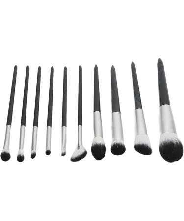 Cosmetic Brush Professional Makeup Brushes Set 10 Pieces Strong Handle for Daily Use for Home - Buy Online on GoSupps.com